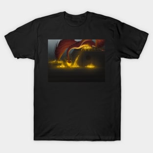 Monstrous Nightmare Dragon Attack T-Shirt